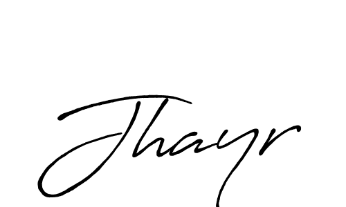 It looks lik you need a new signature style for name Jhayr. Design unique handwritten (Antro_Vectra_Bolder) signature with our free signature maker in just a few clicks. Jhayr signature style 7 images and pictures png