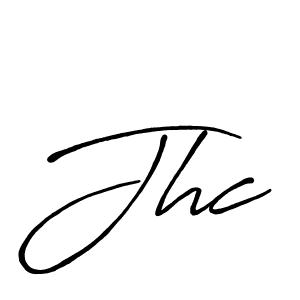 Also we have Jhc name is the best signature style. Create professional handwritten signature collection using Antro_Vectra_Bolder autograph style. Jhc signature style 7 images and pictures png