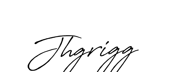 Create a beautiful signature design for name Jhgrigg. With this signature (Antro_Vectra_Bolder) fonts, you can make a handwritten signature for free. Jhgrigg signature style 7 images and pictures png