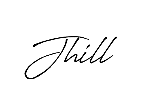 Antro_Vectra_Bolder is a professional signature style that is perfect for those who want to add a touch of class to their signature. It is also a great choice for those who want to make their signature more unique. Get Jhill name to fancy signature for free. Jhill signature style 7 images and pictures png