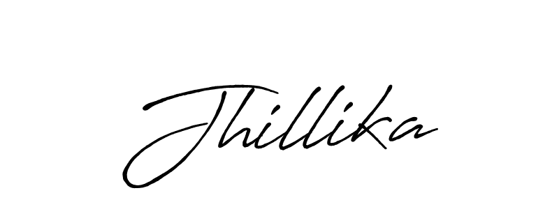 Make a beautiful signature design for name Jhillika. Use this online signature maker to create a handwritten signature for free. Jhillika signature style 7 images and pictures png