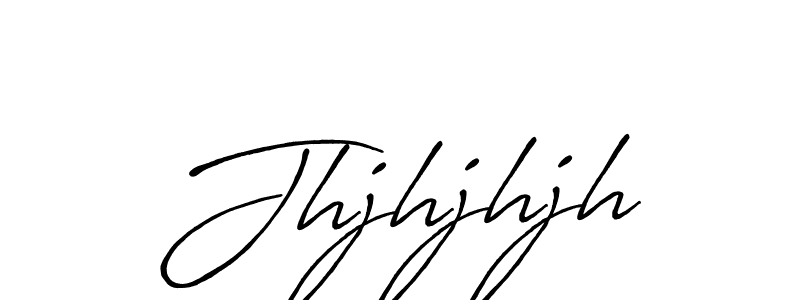 Design your own signature with our free online signature maker. With this signature software, you can create a handwritten (Antro_Vectra_Bolder) signature for name Jhjhjhjh. Jhjhjhjh signature style 7 images and pictures png