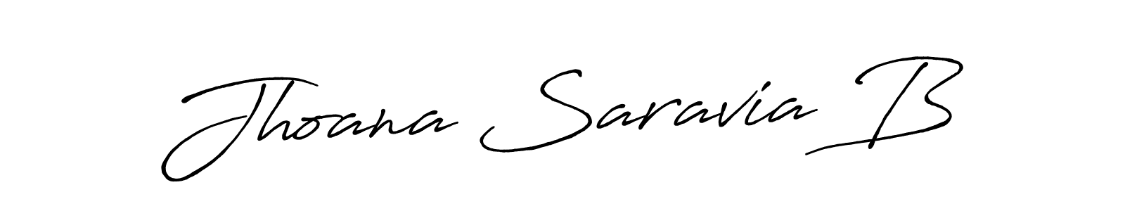 Here are the top 10 professional signature styles for the name Jhoana Saravia B. These are the best autograph styles you can use for your name. Jhoana Saravia B signature style 7 images and pictures png