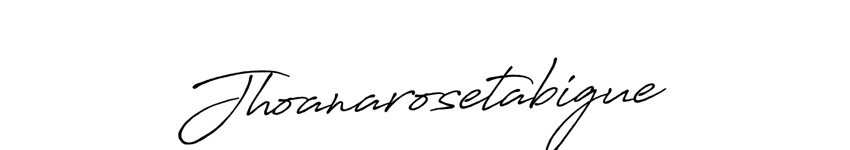 It looks lik you need a new signature style for name Jhoanarosetabigue. Design unique handwritten (Antro_Vectra_Bolder) signature with our free signature maker in just a few clicks. Jhoanarosetabigue signature style 7 images and pictures png