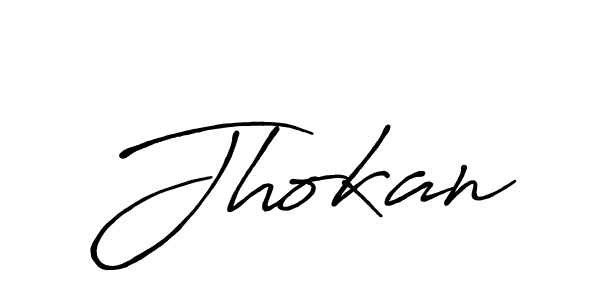 The best way (Antro_Vectra_Bolder) to make a short signature is to pick only two or three words in your name. The name Jhokan include a total of six letters. For converting this name. Jhokan signature style 7 images and pictures png