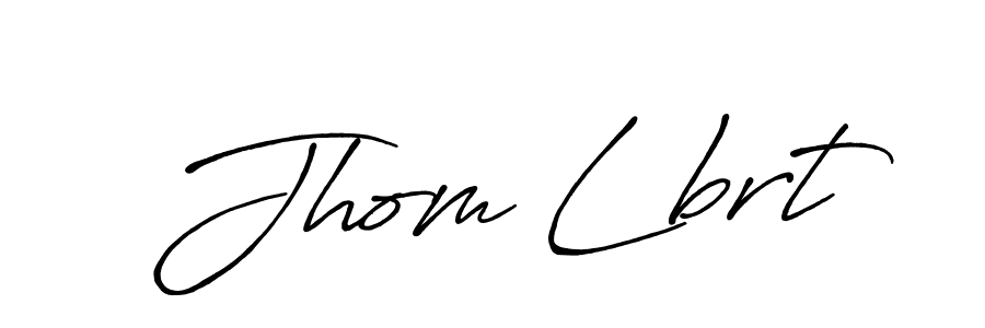 Best and Professional Signature Style for Jhom Lbrt. Antro_Vectra_Bolder Best Signature Style Collection. Jhom Lbrt signature style 7 images and pictures png