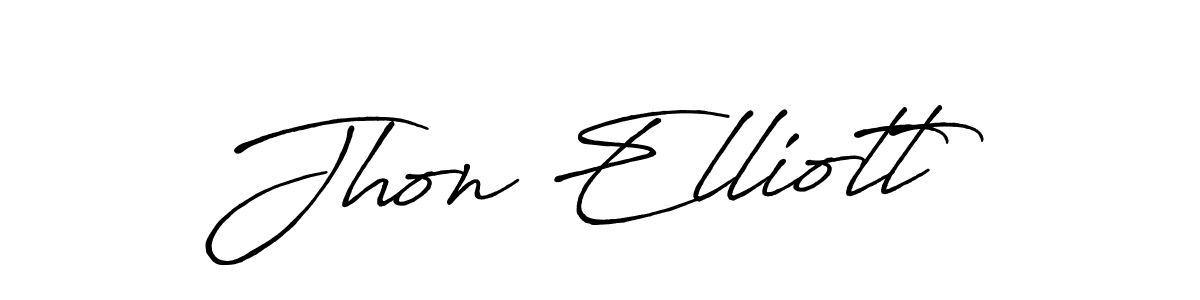 Best and Professional Signature Style for Jhon Elliott. Antro_Vectra_Bolder Best Signature Style Collection. Jhon Elliott signature style 7 images and pictures png