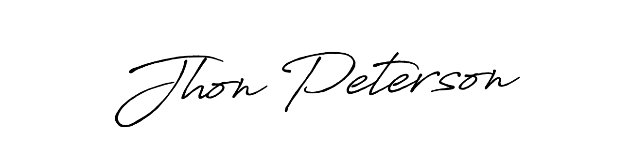 Antro_Vectra_Bolder is a professional signature style that is perfect for those who want to add a touch of class to their signature. It is also a great choice for those who want to make their signature more unique. Get Jhon Peterson name to fancy signature for free. Jhon Peterson signature style 7 images and pictures png
