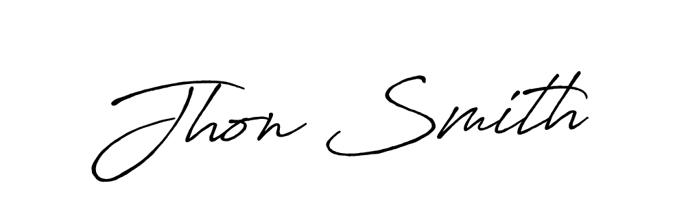 Once you've used our free online signature maker to create your best signature Antro_Vectra_Bolder style, it's time to enjoy all of the benefits that Jhon Smith name signing documents. Jhon Smith signature style 7 images and pictures png