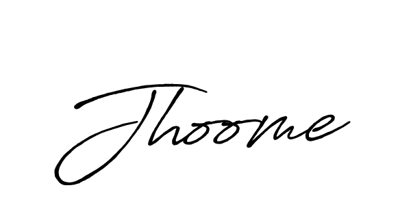 Also we have Jhoome name is the best signature style. Create professional handwritten signature collection using Antro_Vectra_Bolder autograph style. Jhoome signature style 7 images and pictures png