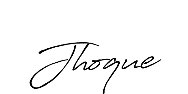 Make a beautiful signature design for name Jhoque. Use this online signature maker to create a handwritten signature for free. Jhoque signature style 7 images and pictures png