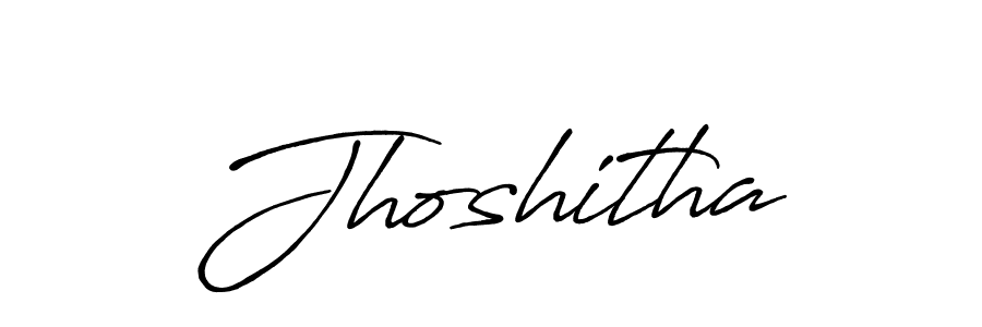 The best way (Antro_Vectra_Bolder) to make a short signature is to pick only two or three words in your name. The name Jhoshitha include a total of six letters. For converting this name. Jhoshitha signature style 7 images and pictures png