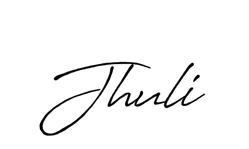 Also we have Jhuli name is the best signature style. Create professional handwritten signature collection using Antro_Vectra_Bolder autograph style. Jhuli signature style 7 images and pictures png