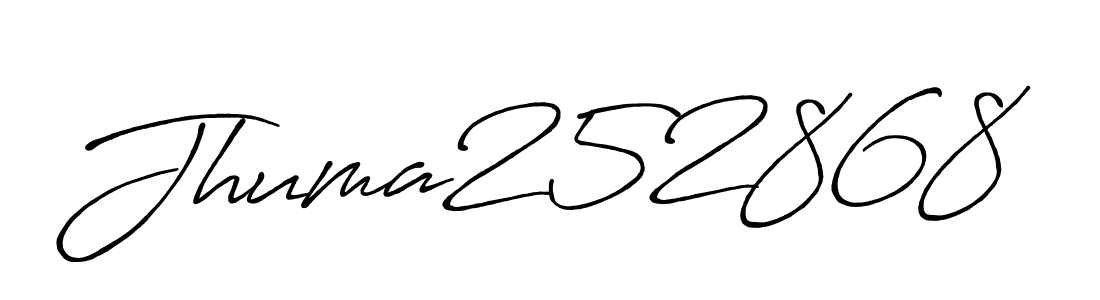 Also we have Jhuma252868 name is the best signature style. Create professional handwritten signature collection using Antro_Vectra_Bolder autograph style. Jhuma252868 signature style 7 images and pictures png