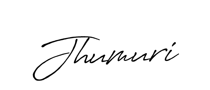 Jhumuri stylish signature style. Best Handwritten Sign (Antro_Vectra_Bolder) for my name. Handwritten Signature Collection Ideas for my name Jhumuri. Jhumuri signature style 7 images and pictures png