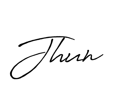 Once you've used our free online signature maker to create your best signature Antro_Vectra_Bolder style, it's time to enjoy all of the benefits that Jhun name signing documents. Jhun signature style 7 images and pictures png