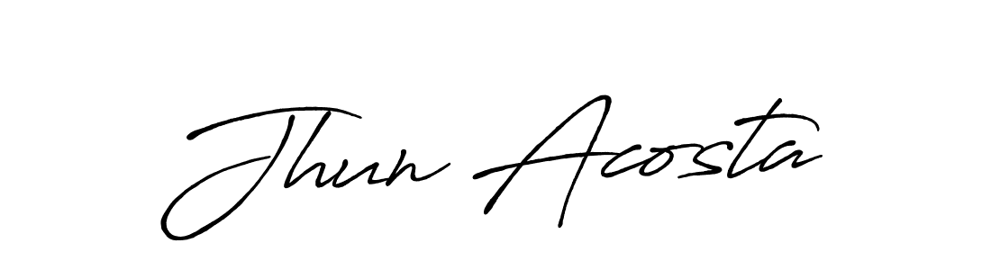 You can use this online signature creator to create a handwritten signature for the name Jhun Acosta. This is the best online autograph maker. Jhun Acosta signature style 7 images and pictures png