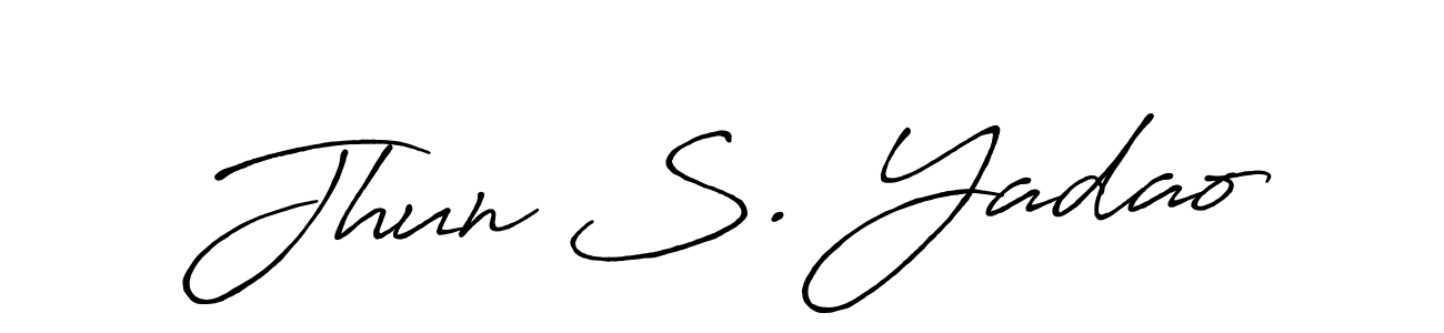 See photos of Jhun S. Yadao official signature by Spectra . Check more albums & portfolios. Read reviews & check more about Antro_Vectra_Bolder font. Jhun S. Yadao signature style 7 images and pictures png