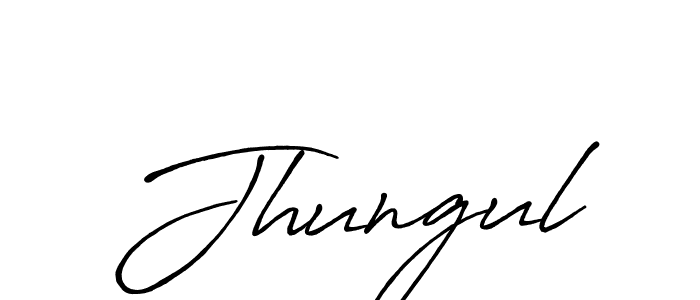 Make a beautiful signature design for name Jhungul. Use this online signature maker to create a handwritten signature for free. Jhungul signature style 7 images and pictures png