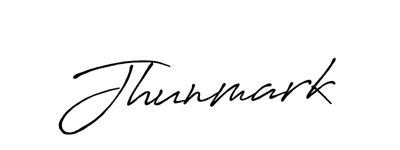 Also You can easily find your signature by using the search form. We will create Jhunmark name handwritten signature images for you free of cost using Antro_Vectra_Bolder sign style. Jhunmark signature style 7 images and pictures png