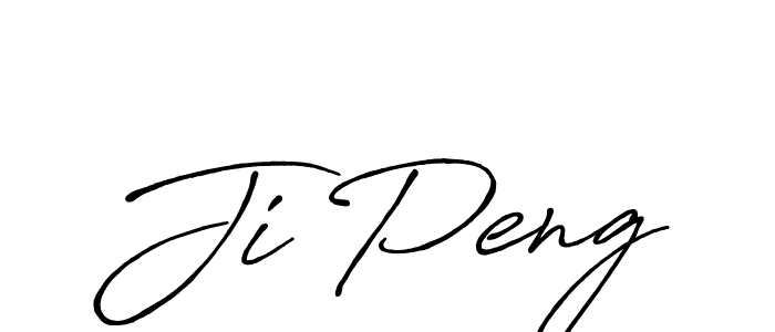 How to Draw Ji Peng signature style? Antro_Vectra_Bolder is a latest design signature styles for name Ji Peng. Ji Peng signature style 7 images and pictures png