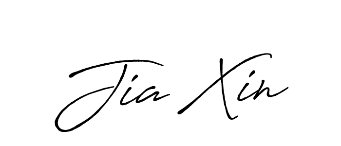 if you are searching for the best signature style for your name Jia Xin. so please give up your signature search. here we have designed multiple signature styles  using Antro_Vectra_Bolder. Jia Xin signature style 7 images and pictures png