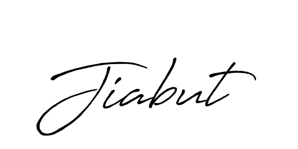 The best way (Antro_Vectra_Bolder) to make a short signature is to pick only two or three words in your name. The name Jiabut include a total of six letters. For converting this name. Jiabut signature style 7 images and pictures png