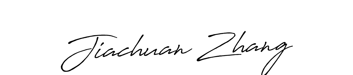 Make a beautiful signature design for name Jiachuan Zhang. Use this online signature maker to create a handwritten signature for free. Jiachuan Zhang signature style 7 images and pictures png