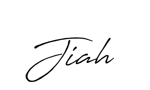 It looks lik you need a new signature style for name Jiah . Design unique handwritten (Antro_Vectra_Bolder) signature with our free signature maker in just a few clicks. Jiah  signature style 7 images and pictures png