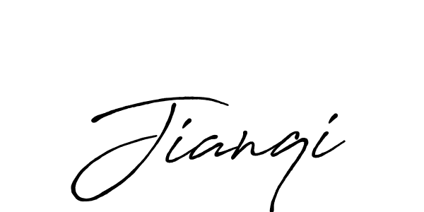 This is the best signature style for the Jianqi name. Also you like these signature font (Antro_Vectra_Bolder). Mix name signature. Jianqi signature style 7 images and pictures png