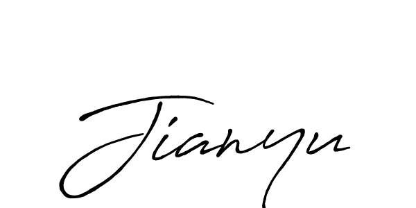 It looks lik you need a new signature style for name Jianyu. Design unique handwritten (Antro_Vectra_Bolder) signature with our free signature maker in just a few clicks. Jianyu signature style 7 images and pictures png