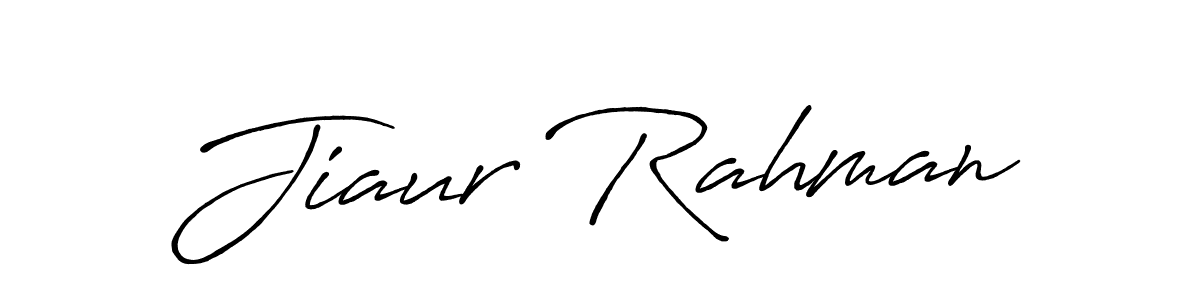 Also we have Jiaur Rahman name is the best signature style. Create professional handwritten signature collection using Antro_Vectra_Bolder autograph style. Jiaur Rahman signature style 7 images and pictures png