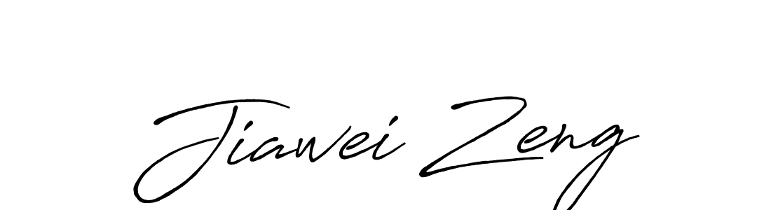 Also we have Jiawei Zeng name is the best signature style. Create professional handwritten signature collection using Antro_Vectra_Bolder autograph style. Jiawei Zeng signature style 7 images and pictures png