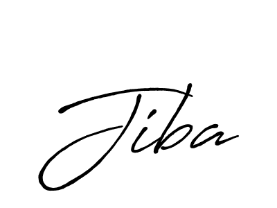 Jiba stylish signature style. Best Handwritten Sign (Antro_Vectra_Bolder) for my name. Handwritten Signature Collection Ideas for my name Jiba. Jiba signature style 7 images and pictures png