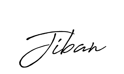 Jiban stylish signature style. Best Handwritten Sign (Antro_Vectra_Bolder) for my name. Handwritten Signature Collection Ideas for my name Jiban. Jiban signature style 7 images and pictures png