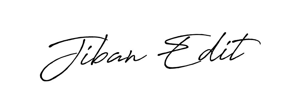 Similarly Antro_Vectra_Bolder is the best handwritten signature design. Signature creator online .You can use it as an online autograph creator for name Jiban Edit. Jiban Edit signature style 7 images and pictures png