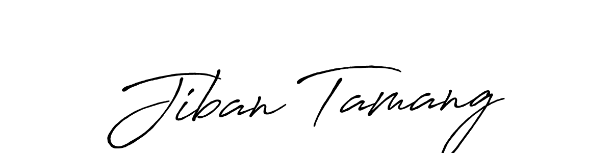 How to Draw Jiban Tamang signature style? Antro_Vectra_Bolder is a latest design signature styles for name Jiban Tamang. Jiban Tamang signature style 7 images and pictures png