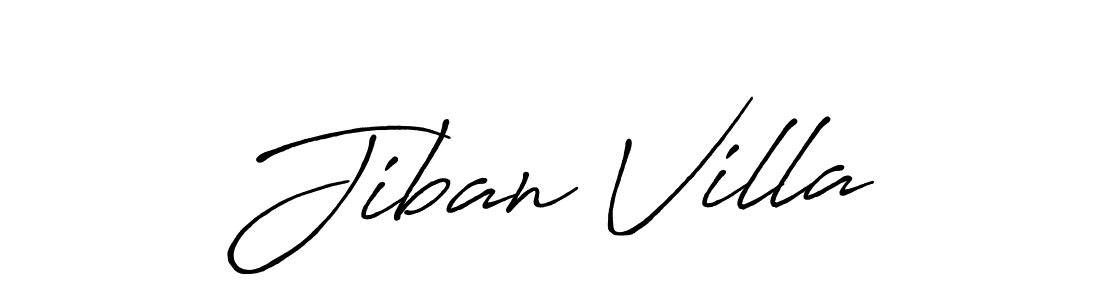 if you are searching for the best signature style for your name Jiban Villa. so please give up your signature search. here we have designed multiple signature styles  using Antro_Vectra_Bolder. Jiban Villa signature style 7 images and pictures png