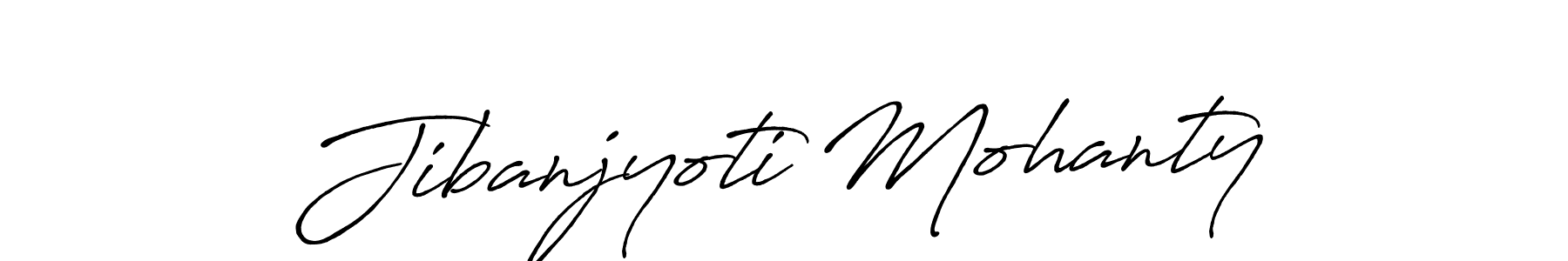 Jibanjyoti Mohanty stylish signature style. Best Handwritten Sign (Antro_Vectra_Bolder) for my name. Handwritten Signature Collection Ideas for my name Jibanjyoti Mohanty. Jibanjyoti Mohanty signature style 7 images and pictures png