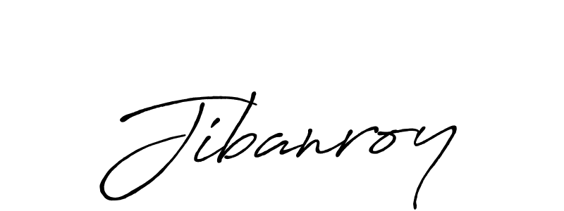 Use a signature maker to create a handwritten signature online. With this signature software, you can design (Antro_Vectra_Bolder) your own signature for name Jibanroy. Jibanroy signature style 7 images and pictures png