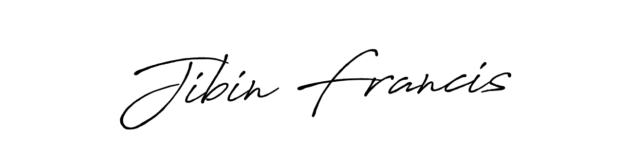 How to Draw Jibin Francis signature style? Antro_Vectra_Bolder is a latest design signature styles for name Jibin Francis. Jibin Francis signature style 7 images and pictures png
