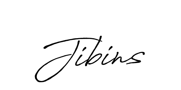 How to make Jibins name signature. Use Antro_Vectra_Bolder style for creating short signs online. This is the latest handwritten sign. Jibins signature style 7 images and pictures png
