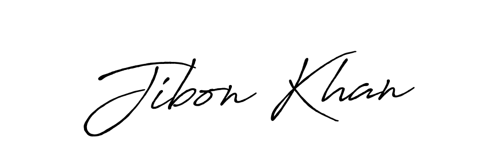 Once you've used our free online signature maker to create your best signature Antro_Vectra_Bolder style, it's time to enjoy all of the benefits that Jibon Khan name signing documents. Jibon Khan signature style 7 images and pictures png