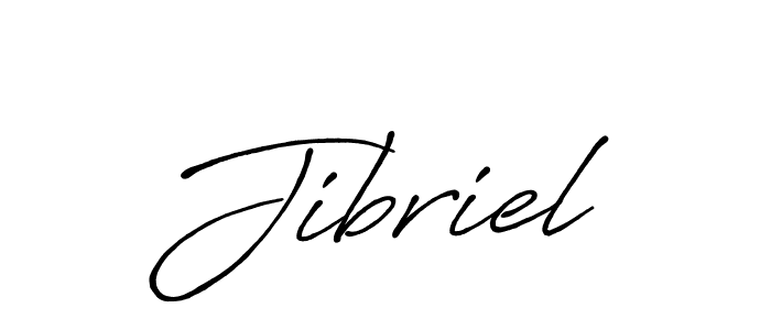 How to make Jibriel signature? Antro_Vectra_Bolder is a professional autograph style. Create handwritten signature for Jibriel name. Jibriel signature style 7 images and pictures png