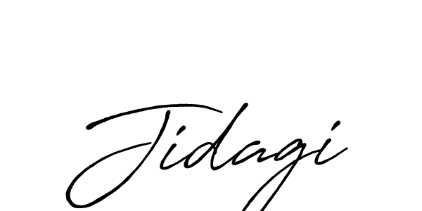 Design your own signature with our free online signature maker. With this signature software, you can create a handwritten (Antro_Vectra_Bolder) signature for name Jidagi. Jidagi signature style 7 images and pictures png