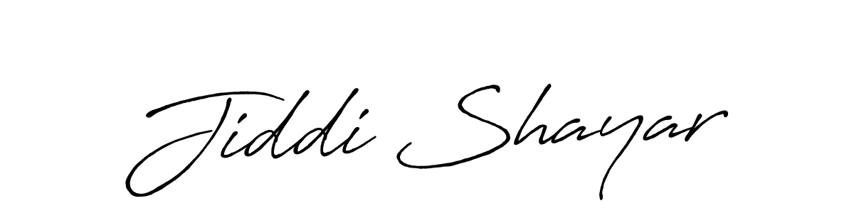 This is the best signature style for the Jiddi Shayar name. Also you like these signature font (Antro_Vectra_Bolder). Mix name signature. Jiddi Shayar signature style 7 images and pictures png