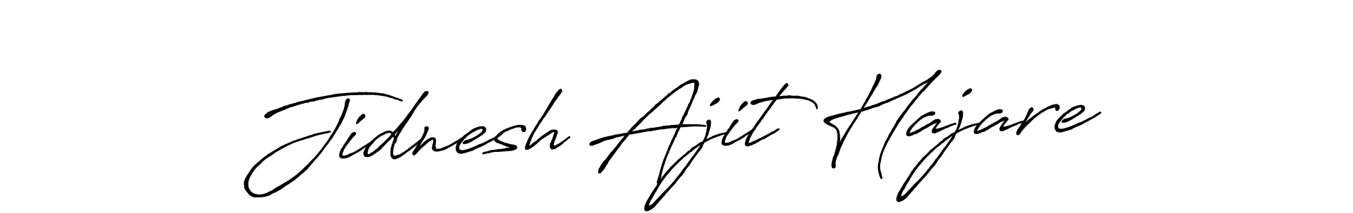 It looks lik you need a new signature style for name Jidnesh Ajit Hajare. Design unique handwritten (Antro_Vectra_Bolder) signature with our free signature maker in just a few clicks. Jidnesh Ajit Hajare signature style 7 images and pictures png