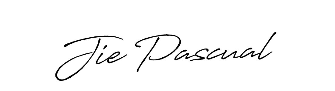 How to make Jie Pascual signature? Antro_Vectra_Bolder is a professional autograph style. Create handwritten signature for Jie Pascual name. Jie Pascual signature style 7 images and pictures png