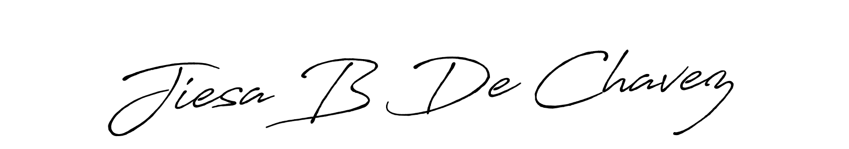 How to make Jiesa B De Chavez signature? Antro_Vectra_Bolder is a professional autograph style. Create handwritten signature for Jiesa B De Chavez name. Jiesa B De Chavez signature style 7 images and pictures png