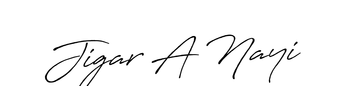 You should practise on your own different ways (Antro_Vectra_Bolder) to write your name (Jigar A Nayi) in signature. don't let someone else do it for you. Jigar A Nayi signature style 7 images and pictures png